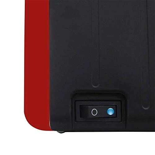 Ene Casa 3.5 Bar Espresso Cappuccino Latte Machine Maker With Frother, Red - Image 3