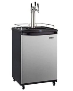 Cold Brew Coffee Triple Tap Stainless Steel Commercial/Residential Kegerator