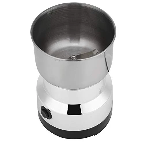Stainless Steel + ABS Low Noise Spice Grinder, Easy Cleaning Corrosion Resistant Electric Grinder, Kitchen Accessory For Home Restaurant Milling Machine(US Standard 110V) - Image 2