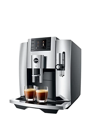 Jura E8 Chrome Automatic Coffee Machine, 64oz - Image 2