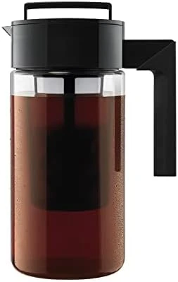 Patented Deluxe Cold Brew Coffee Maker, 1 Quart, Black - Image 7