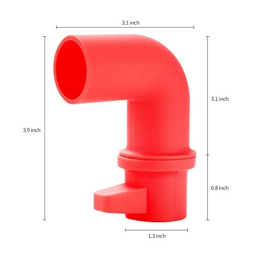 Steam Release Accessory, 360 Rotation Silicone Steam Diverter For Instant Pots Duo/Duo Plus/Smart/Ultra Models, Cupboard/Cabinet Savior-Black - Image 2