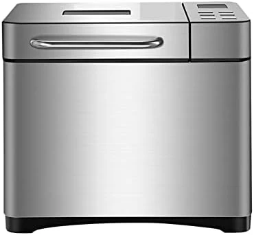 MBJ Bread Maker Stainless Steel Automatic Bread Maker Programmable Bread Maker With 3 Bread Size Fruit Nut Dispensers - Image 4