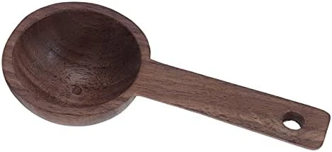 Coffee Spoon, Wooden Tablespoon Measuring Spoon Walnut Teaspoon Coffee Accessories For Coffee Tea Sugar Dlour Spices(1 Pc) - Image 7