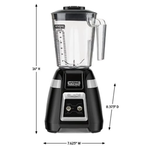 BB300S 1-Hp Bar Blender, Black 48 Oz - Image 2