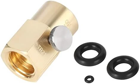 YEmirth CO2 Refill Adapter, Household Soda Bottle Soda Water Cylinder CO2 Refill Connector Adapter Accessories(W21.8 To TR21.4) - Image 6