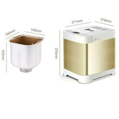 Bread Machine Home Automatic Intelligent Fruiting Multifunctional Yogurt Automatic Multi-function Noodle Yogurt Cake Smart