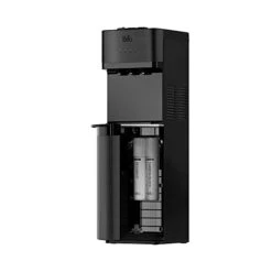 Brio Self Cleaning Bottleless Water-Cooler Dispenser With Filtration - New Black Stainless Steel - Hot Cold And Room Temperature Water. 2 Free Extra Replacement-Filters Included