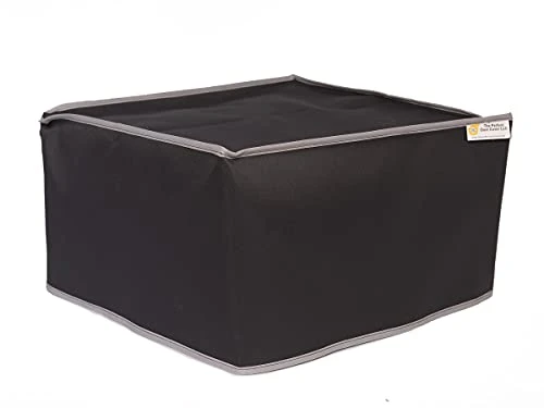 He Perfect Dust Cover LLC Black Nylon Cover Compatible With Emeril Lagasse Power Air Fryer 360 Model S∙AFO-001 Toaster Oven Standard Size, Anti Static And Waterproof Cover By The Perfect Dust Cover