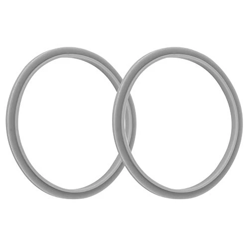 Qiilu Seal Ring Seal Ring For Nutri Bullet Silicone White 2 Pcs New Replacement Gaskets Rubber Seal Ring For Nutri Bullet 900W Juicer