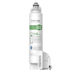 Waterdrop WD-G3-CB Filter, Replacement For WD-G3-W, WD-G3P600 And WD-G3P800-W Reverse Osmosis System, 1-year Lifetime, New Logo Design