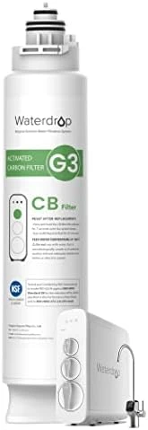 Waterdrop WD-G3-CB Filter, Replacement For WD-G3-W, WD-G3P600 And WD-G3P800-W Reverse Osmosis System, 1-year Lifetime, New Logo Design - Image 6