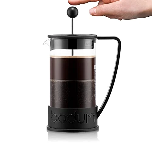Bodum New Brazil 8-Cup French Press Coffee Maker, 34-Ounce, Black - Image 3