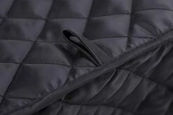 4-Slice Toaster Cover, Kitchen Small Appliance Cover, Universal Size Microwave Oven Dustproof Cover（Black)