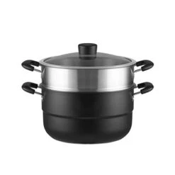 TREXD Steamer Household Stainless Steel Thickened Small Steamer Steamer Induction Cooker Gas Stove