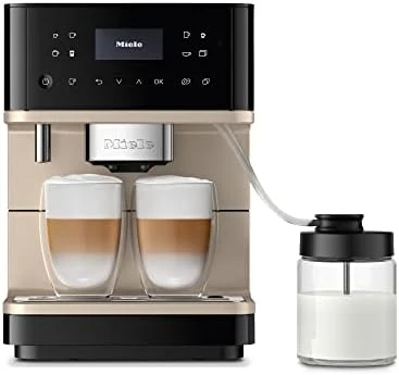 NEW Miele CM 6160 MilkPerfection Automatic Wifi Coffee Maker & Espresso Machine Combo, Lotus White - Grinder, Milk Frother - Image 8