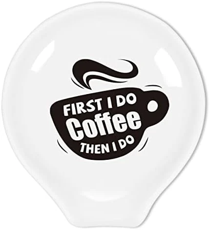 Funny Coffee Quote Ceramic Coffee Spoon Holder-Coffee Spoon Rest -Coffee Station Decor Coffee Bar Accessories-Coffee Lovers Gift For Women And Men (Pour Some Sugar On Me) - Image 3