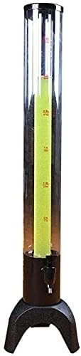 Beer Dispenser Drinks Dispenser Beer Dispenser, Beer Keg Beer Tower Dispenser 3 Liters Cold Tilt Beer Dispenser With Detachable Ice Tube, Perfect For Parties, Bars (Size : 3L)