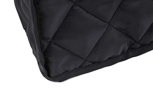 4-Slice Toaster Cover, Kitchen Small Appliance Cover, Universal Size Microwave Oven Dustproof Cover(Black) - Image 2