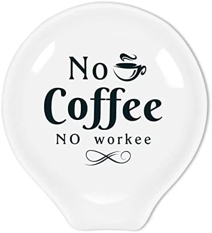 Funny Coffee Quote Ceramic Coffee Spoon Holder-Coffee Spoon Rest -Coffee Station Decor Coffee Bar Accessories-Coffee Lovers Gift For Women And Men (Pour Some Sugar On Me) - Image 7