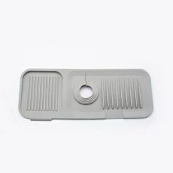 GENERIC Kitchen Silicone Faucet Splash Pad (Light Grey)