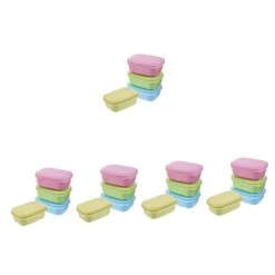 20 Pcs Travel Soap Box Mini Containers Container With Lid Away Travel Suitcases Soap Container Travel Soap Container Bar Soap Container Soap Holder Travel Bathroom Supplies Or Soap