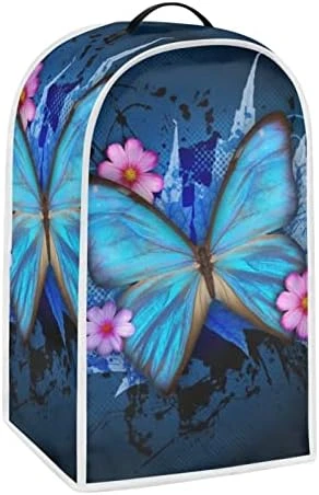 Biyejit Teal Marble Print Blender Covers For Kitchen, Dust And Fingerprint Appliance Protector With Durable Hanlde, Dust Covers For Kitchen Appliances Stand Mixer Or Maker Coffee Appliance Cover - Image 8