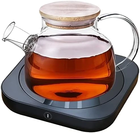 Mug Warmer Coffee Warmer For Desk Office - Coffee Mug Warmer Plate Electric Coffee Cup Warmer Portable Gift With Auto Shut Off & 3 Temperature Settings For Warming Beverage Tea Milk - Image 6