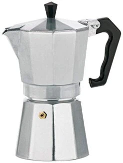 "Italia Espresso Maker, Aluminium, Silver, 150 Ml