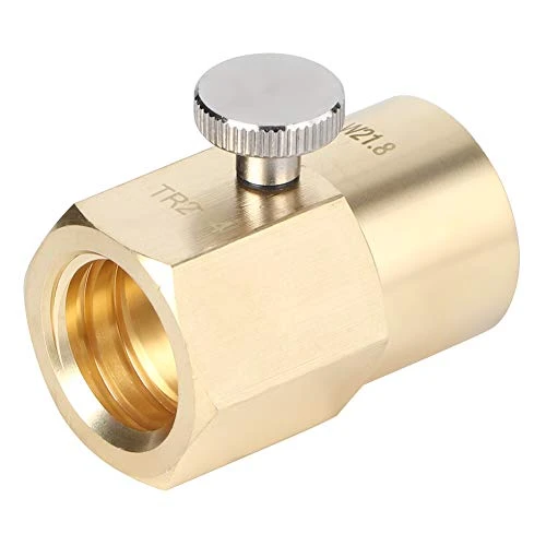 YEmirth CO2 Refill Adapter, Household Soda Bottle Soda Water Cylinder CO2 Refill Connector Adapter Accessories(W21.8 To TR21.4) - Image 4