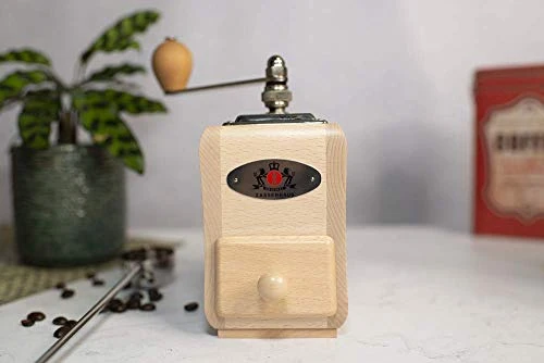 - 40098 Zassenhaus Santiago Coffee Mill Grinder Beech Wood, 5.5 X 3.5 X 7.8, Natural Varnish - Image 4