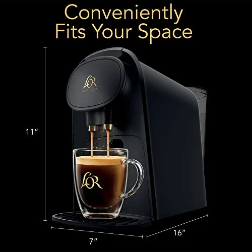 The L'OR Barista System Coffee And Espresso Machine Combo By Philips, Black - Image 4