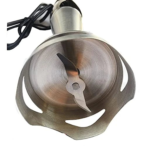 Alpine Cuisine Hand Blender 300 Watt With 2 Speed Stainless Steel Immersion Blender With Detachable, Multi Purpose Mixer, Whisk & Chopper, Juicer, Smoothie And Gym Protein Shaker - Image 2