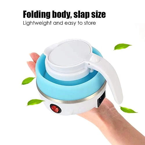 Travel Portable Foldable Electric Kettle Collapsible Water Boiler For Coffee Tea Fast Water Boiling 110V 600ML - Image 3
