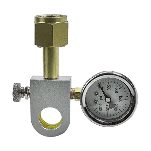 CO2 Filling Adapter With Pressure Gauge The Carbonator Soda Replenishment Quick Adapter Compatible With Duo Terra Art Soda Machine - Image 4