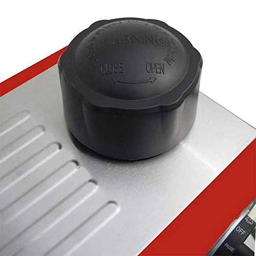 Ene Casa 3.5 Bar Espresso Cappuccino Latte Machine Maker With Frother, Red - Image 4