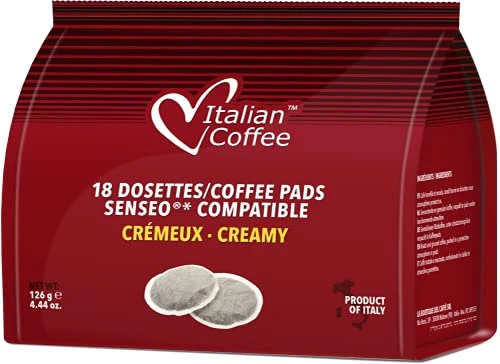 Pads Compatible With Senseo (Creamy, 180 Pads)