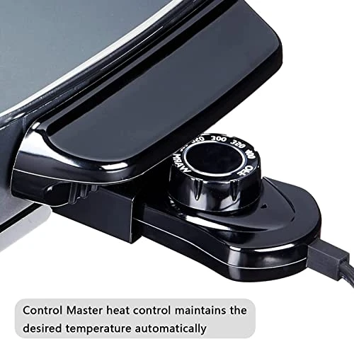 16 Inch Nonstick Electric Skillet - With Glass Cover Electric - Image 2