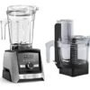 Ascent 3500 & Food Processor Bundle Brushed Stainless Steel