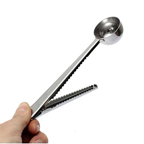 Stainless Steel Spoon Ground Coffee Craft Measuring Scoop Spoon