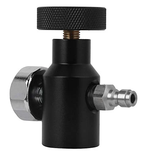 CO2 Cylinder Adapter, CO2 Adapter 0-3000psi Adjustment Range CO2 Refill Adapter Black For Soda Beer, Cola, Beverage And Other Beverage Barrels - Image 3