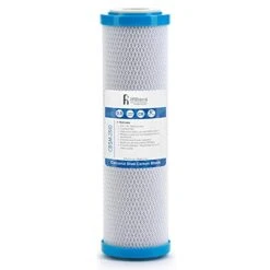 Coconut Shell CTO, Cyst Carbon Block Drinking Water Filter, 2.5 X 10, 0.5 Micron