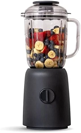 3-Speed High-Power Professional-grade Countertop & Kitchen Blender - 50 Oz Tritan Jar, Titanium-Coated Stainless Steel -Blades, Miami White -for Smoothies, Frozen Drinks, Protein Shakes - Image 6