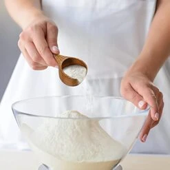 2pcs Wooden Coffee Spoons, Wooden Coffee Ground Spoon Coffee Scoops, Wooden Measuring Tablespoon For Coffee Beans, Ground Beans, Protein Powder, Spices, Tea Scoops For Canisters