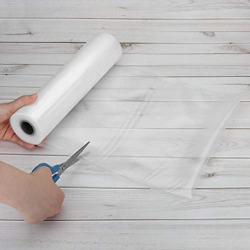 4 Rolls Vacuum Sealer Bags, 11" X 25' 2 Rolls & 8" X 25' 2 Rolls Vacuum Sealer Rolls For Food Saver, Sous Vide Bags Food Storage Freezer Sealer Bag For Cooking With BPA Free - Image 3