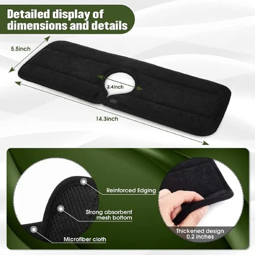 2PCS Faucet Absorbent Mat, Kitchen Faucet Splash Catcher, Microfiber Faucet Drip Splash Catcher, Washable Sink Splash Guard Behind Faucet, Water Drying Pads For Kitchen, Bathroom And RV - Image 2