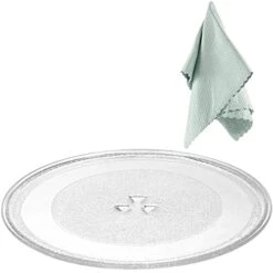 12" Microwave Glass Turntable Plate Replacement For Whirlpool Microwave Glass Plate - Replace Microwave Glass Tray # W11367904 W10337247 AP6892124