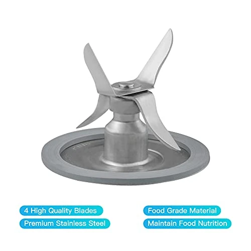 Premium Blender Ice Blade, Compatible With Osterizer Blender And Oster Blender Replacement Parts Includes 1 Blender Gasket… - Image 2