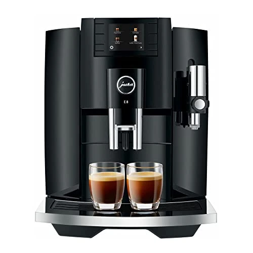 Jura E8 Automatic Coffee Machine 15270,64 Ounces, Piano Black