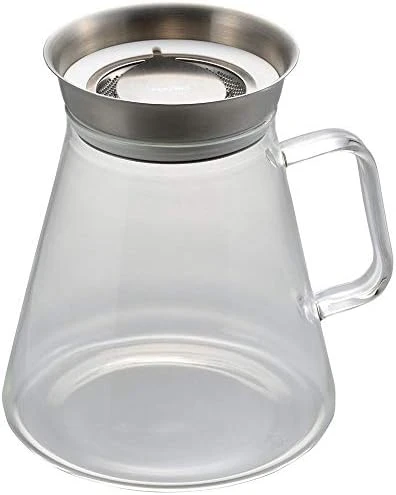 Hario "Simply Glass V60 Pour Over Set With Glass Server, Scoop And Filters, Size 02, Clear - Image 8